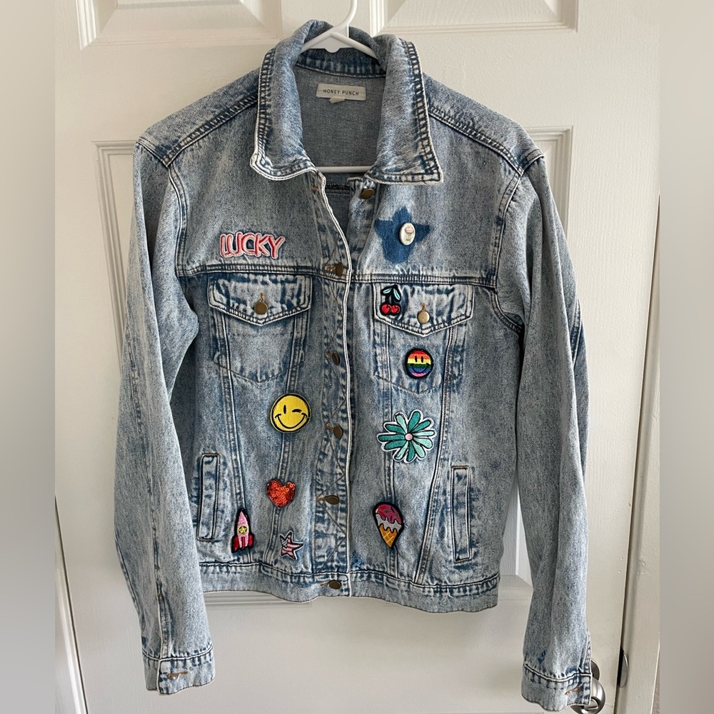Honey Punch Denim Jacket M